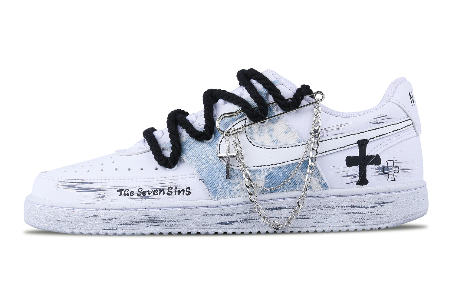

Мужские кроссовки для скейтбординга Nike Court Vision 1, White