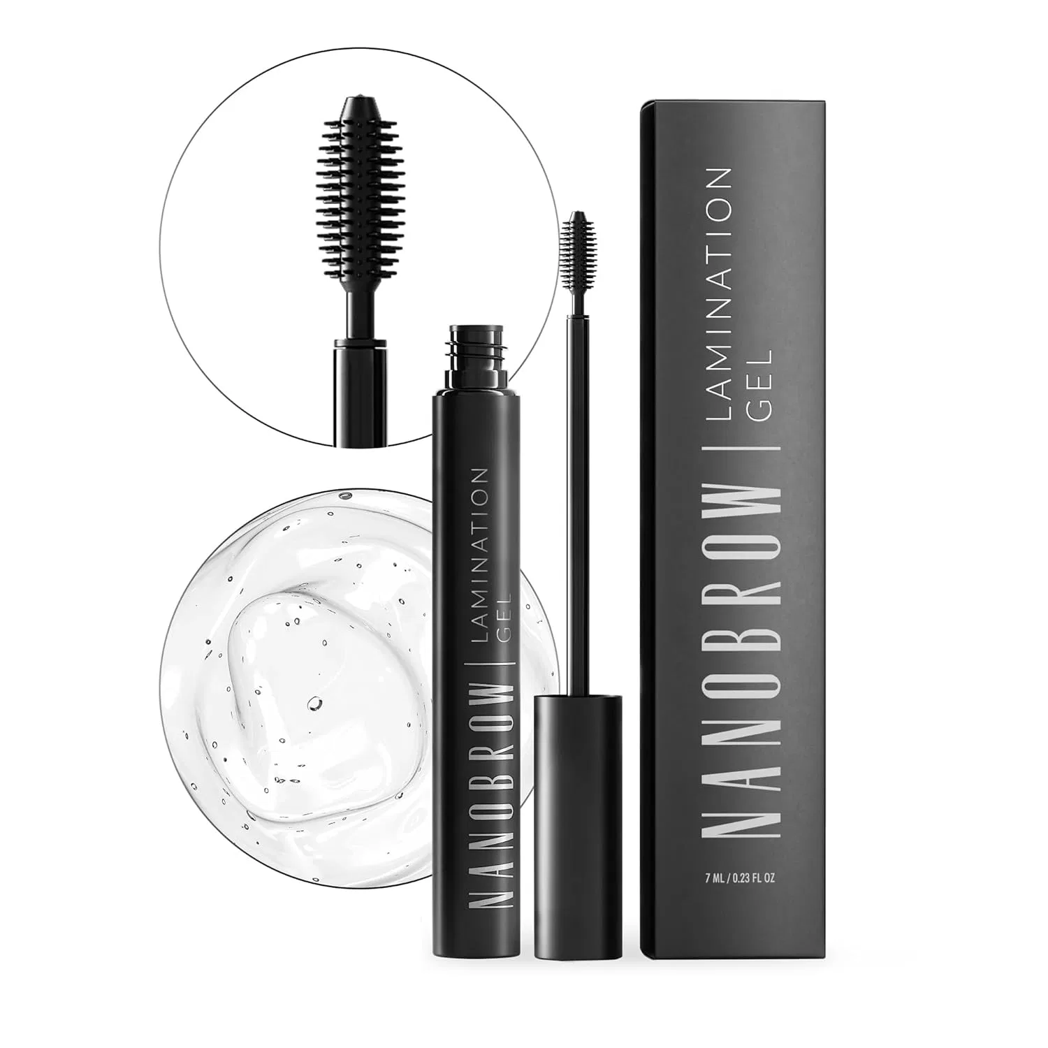Прозрачный гель для ламинирования бровей Nanobrow Lamination Gel Nanobrow, Transparent