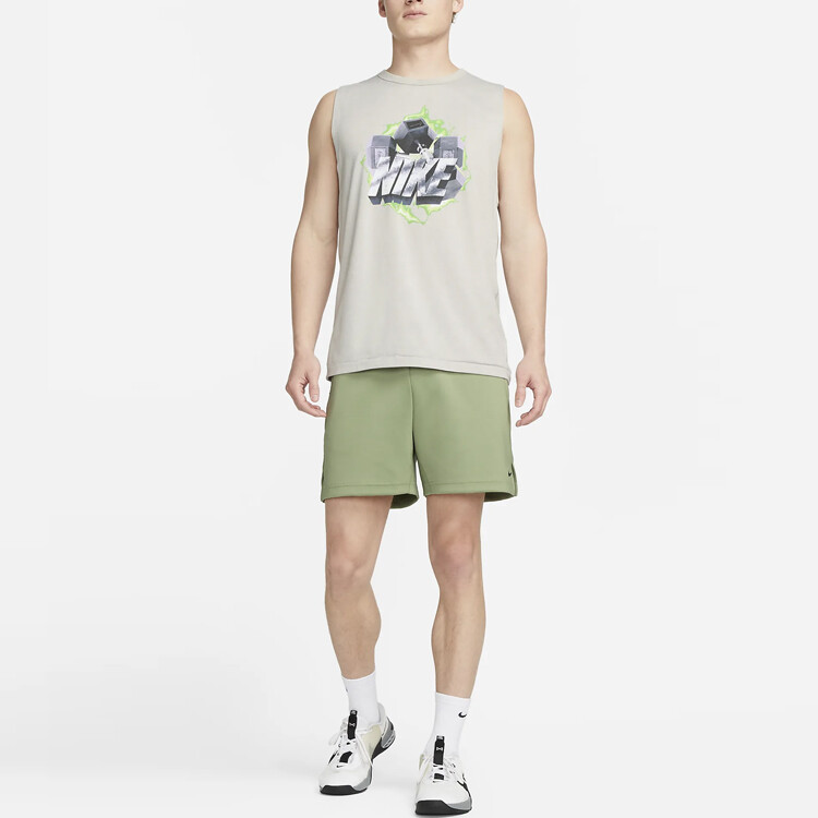 Майка мужская серый Nike, серый — фото 3