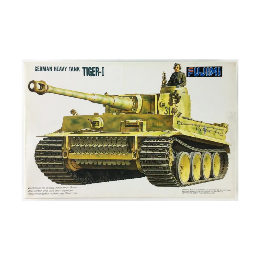 

Немецкий тяжёлый танк Тигр-I, Fujimi Models - WWII (1:76)