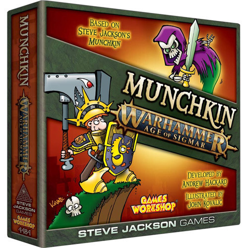 

Настольная игра Steve Jackson Games Munchkin Warhammer Age of Sigmar