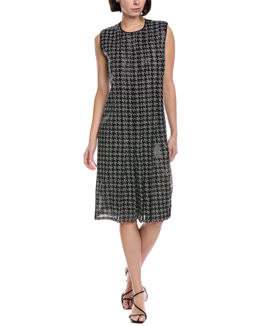 

Мини-платье Akris с пайетками и шелковой подкладкой, черный