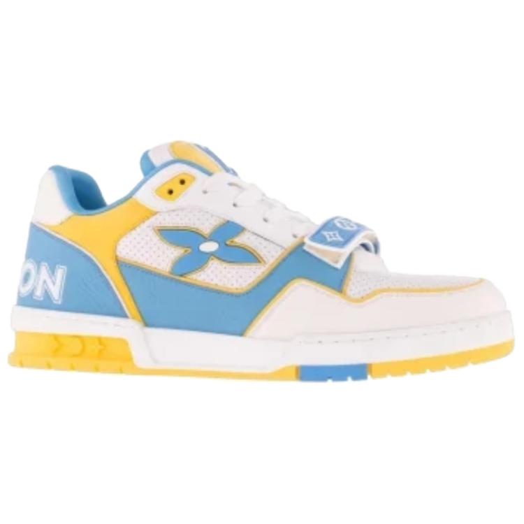 LOUIS VUITTON Низкие кроссовки для скейтбординга мужские синие Low Top — фото 4