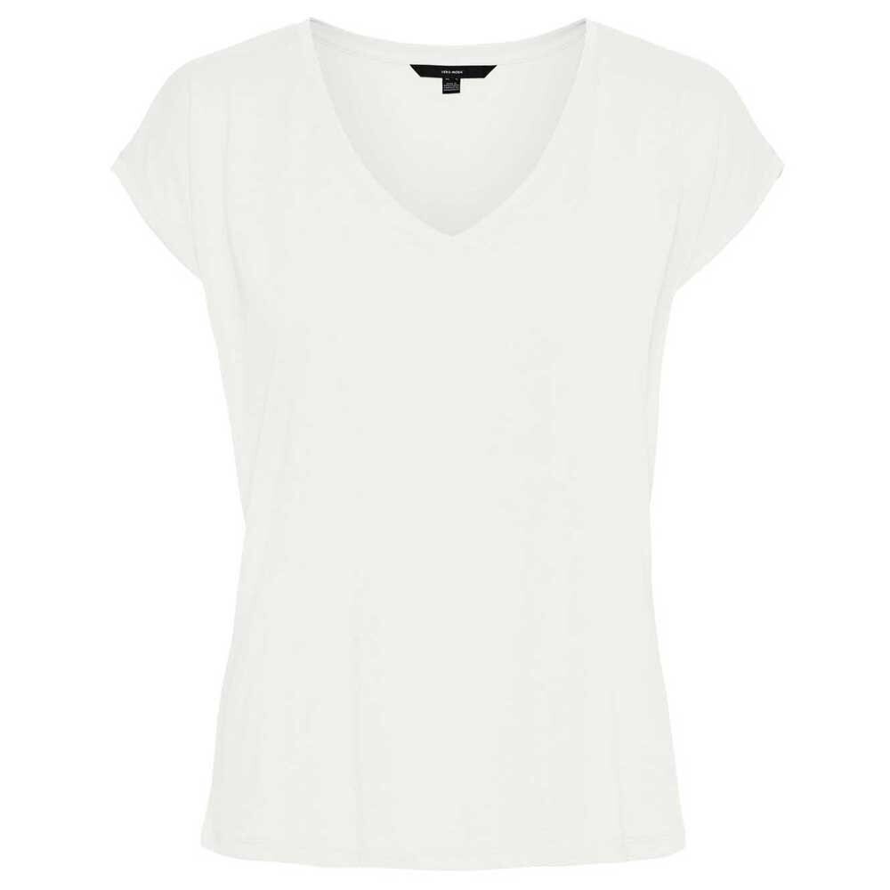 

Футболка Vero Moda Fill V Neck, белый