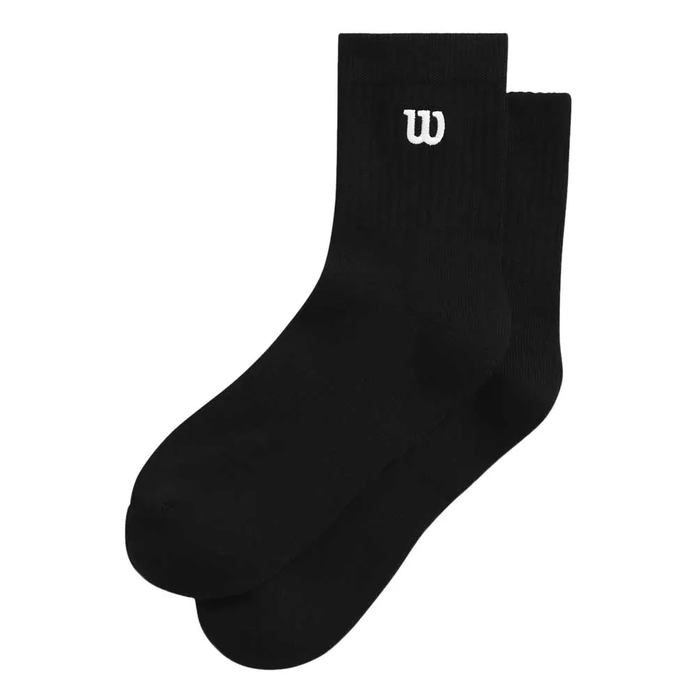 

Носки Wilson Quarter Top, черный