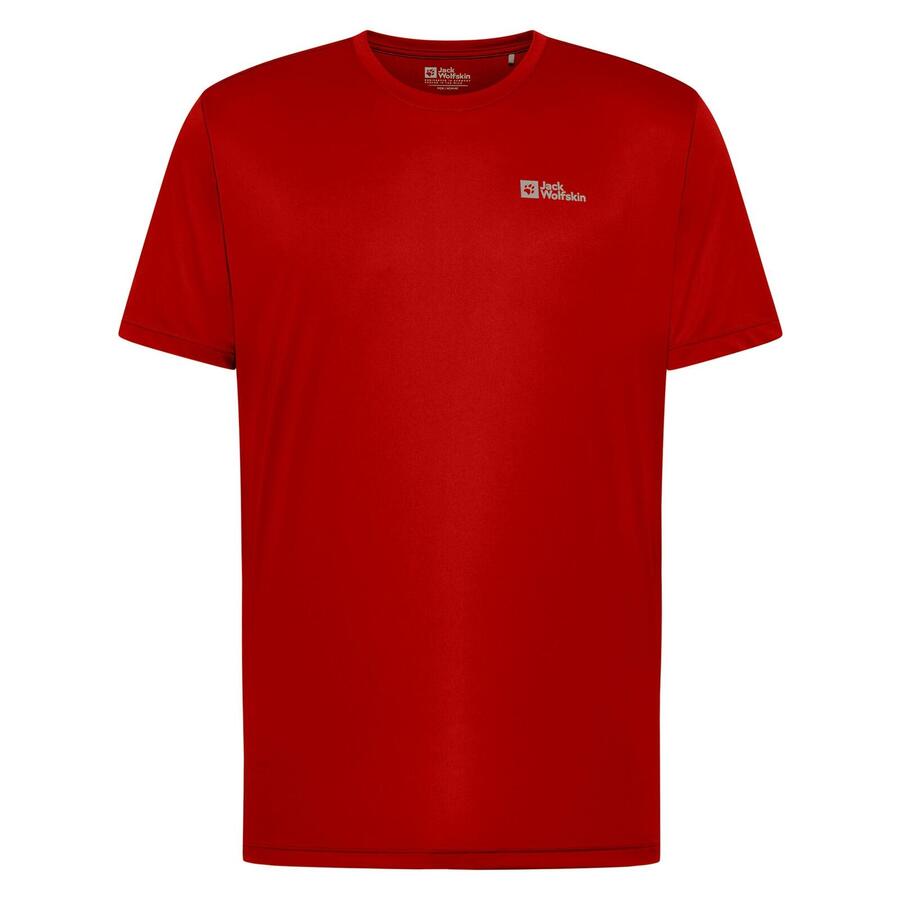 

JACK WOLFSKIN Футболка мягкая, дышащая, прочная, мужская - Tech TM