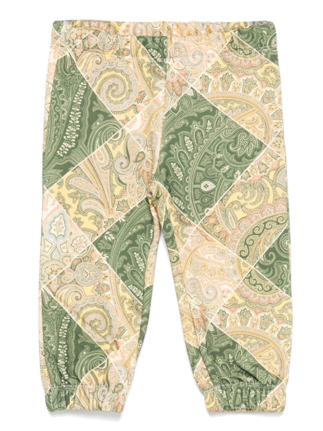 

ETRO KIDS брюки с принтом пейсли, зеленый