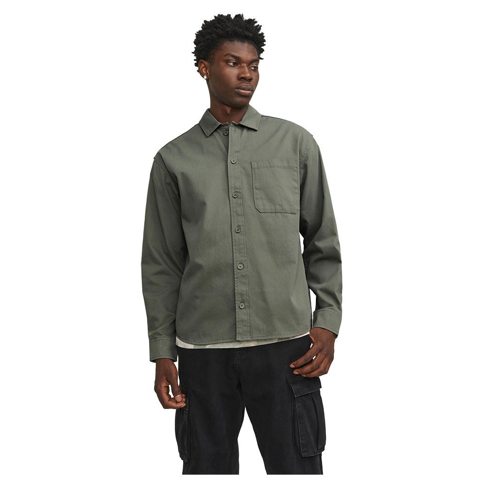 

Куртка Jack & Jones Collective Zac overshirt, зеленый