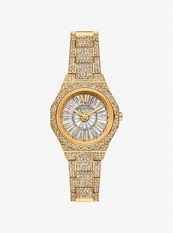 

Золотистые часы Mini Raquel Pavé Michael Kors, золотой