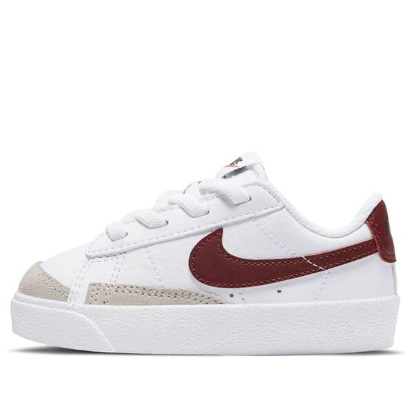 

Кроссовки blazer low '77 'white team red' Nike, белый