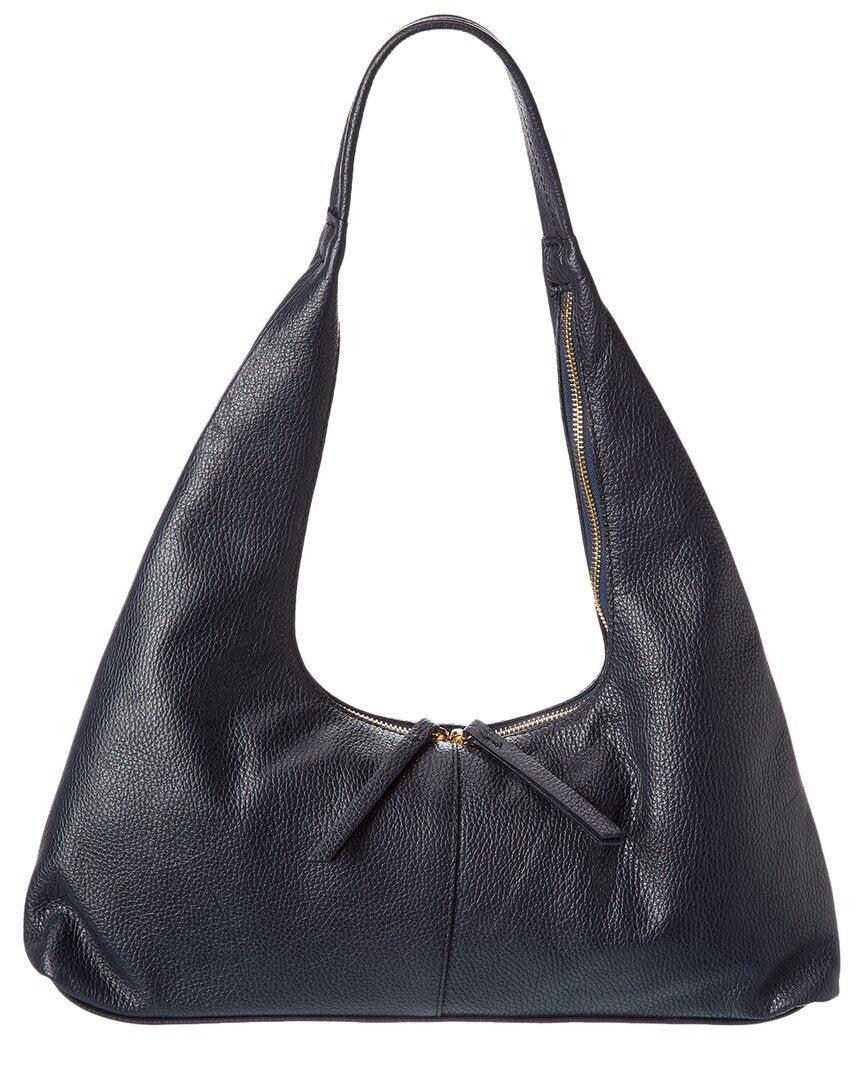 

Сумка Persaman New York Valentina из кожи через плечо, синий