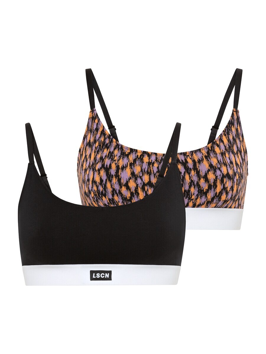 

Бюстгальтер LSCN by LASCANA Bralette Bra, черный