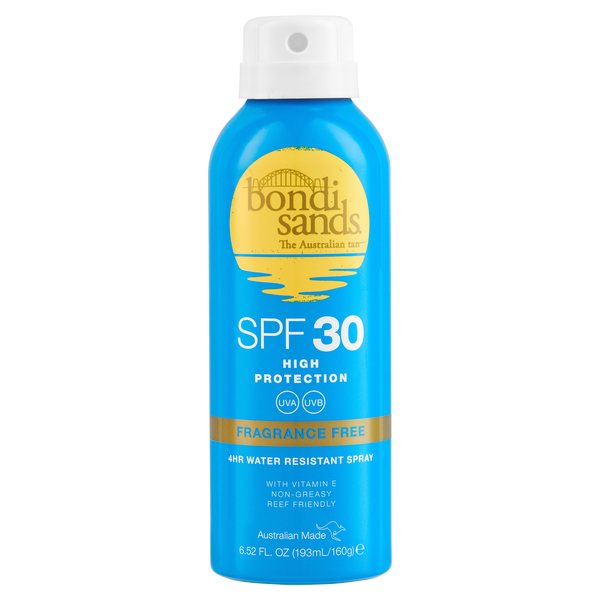 

Спрей для тела без отдушек с spf30, 160 г Bondi Sands