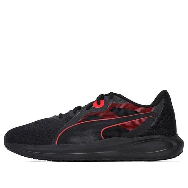 

Беговые кроссовки PUMA Twitch Runner 'Black High Risk Red', красный