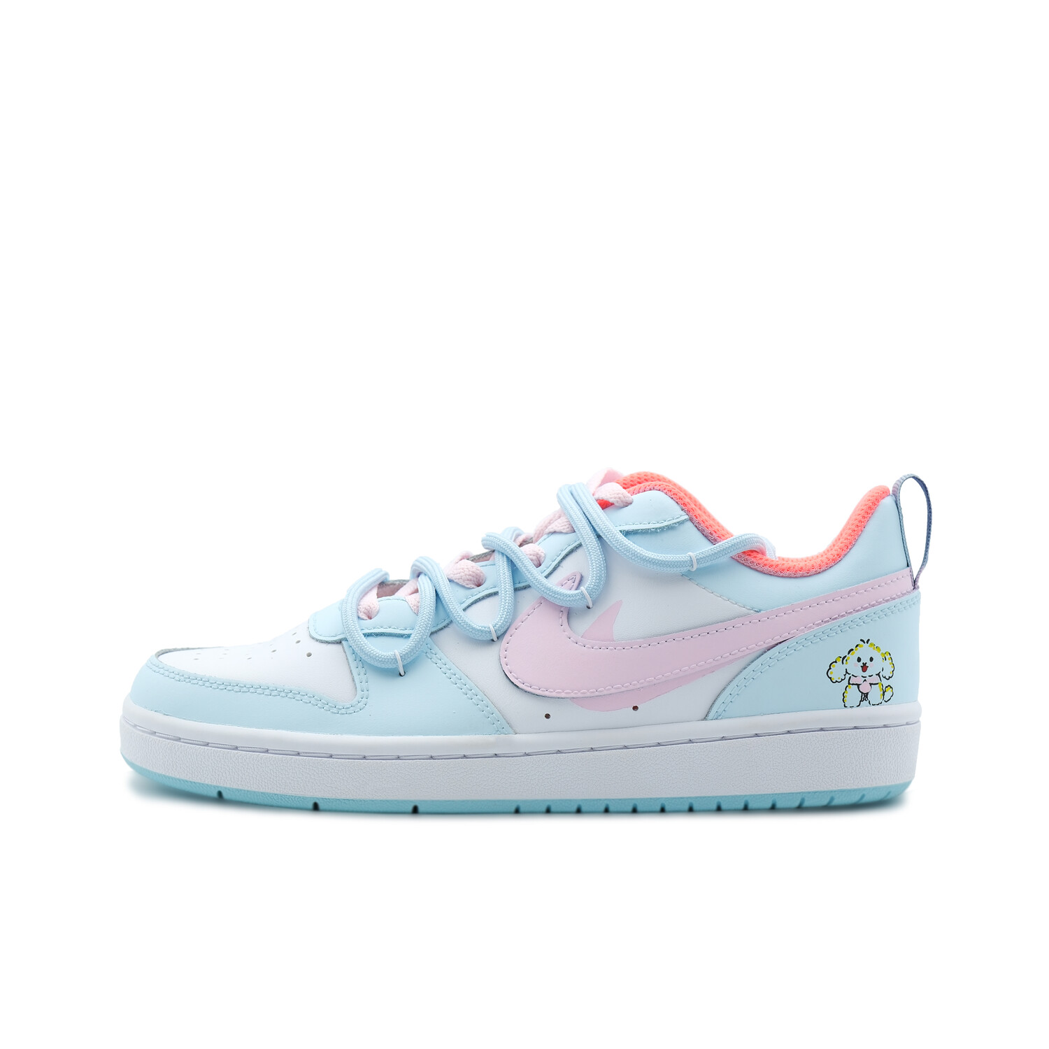 

Кроссовки Nike Court Borough Kids' Skateboarding Shoes Grade School, синий