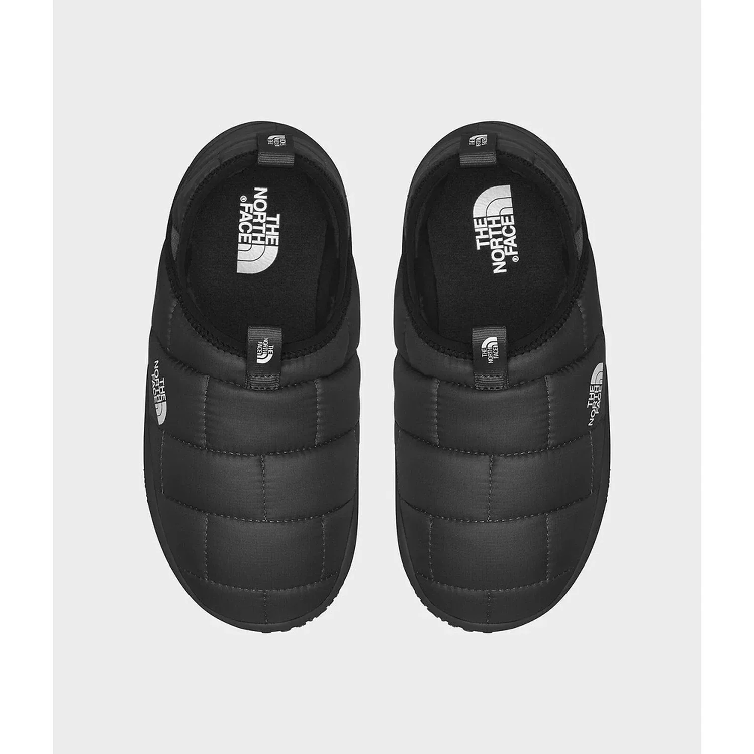 Мюли The North Face ThermoBall Traction Mules II, черно-белые, HTAT698 — фото 2