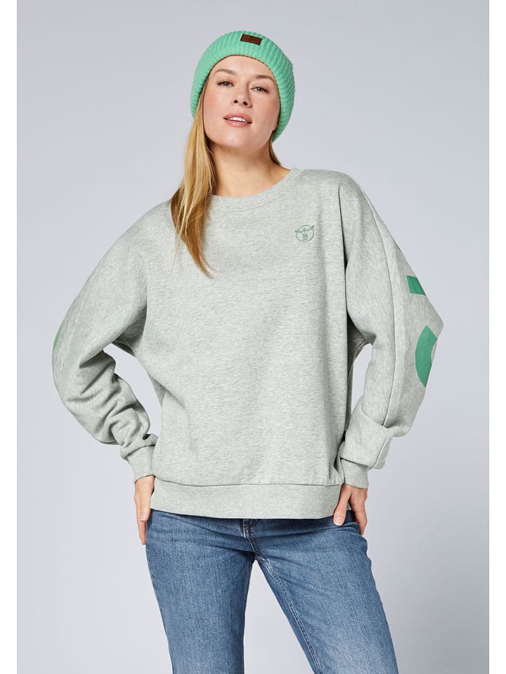 

Chiemsee Толстовка серо-зеленого цвета