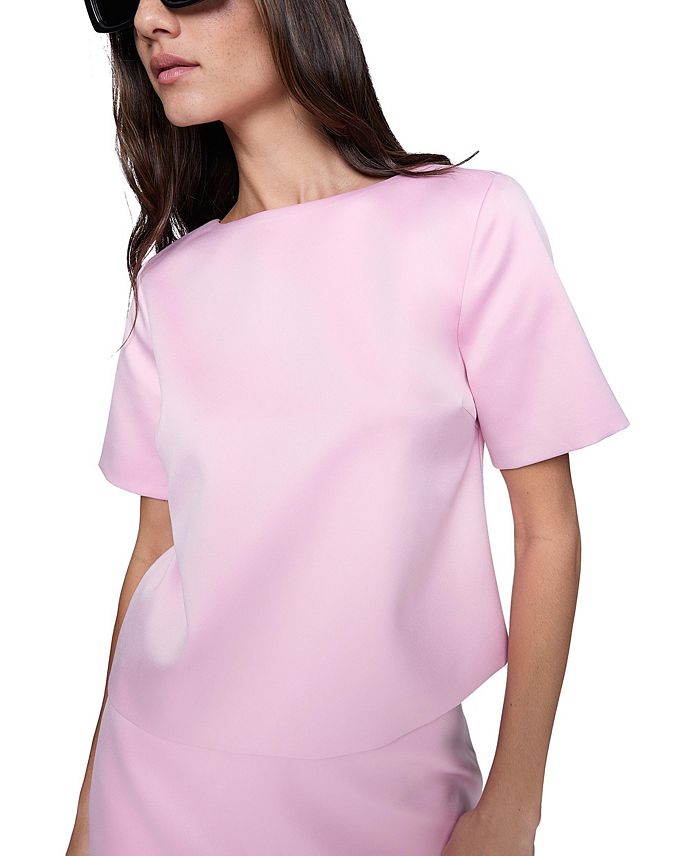 

Рубашка Wren с цепью Rebecca Minkoff, розовый