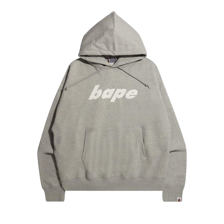 

Худи BAPE Sta Camo WGM Ape Head Loose Fit Pullover Hoodie, серый