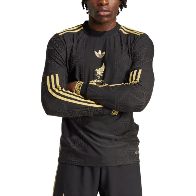 Футболка Adidas Mexico Gold с длинным рукавом Adidas Originals, черный — фото 4