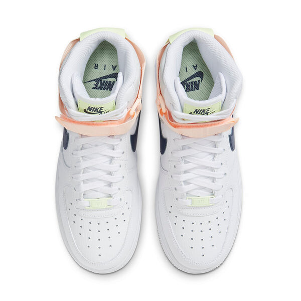 Кроссовки air force 1 высокие Nike, белый — фото 4