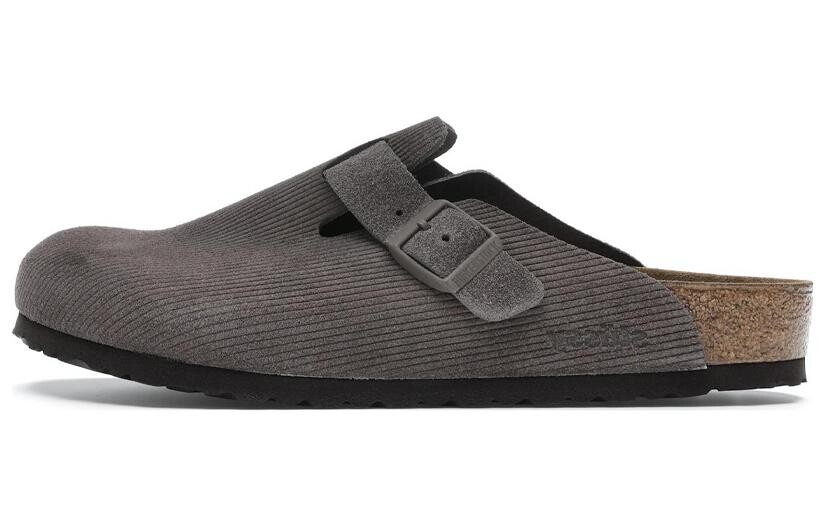 

Бостонские сабо Stussy Антрацит Birkenstock, цвет Anthracite