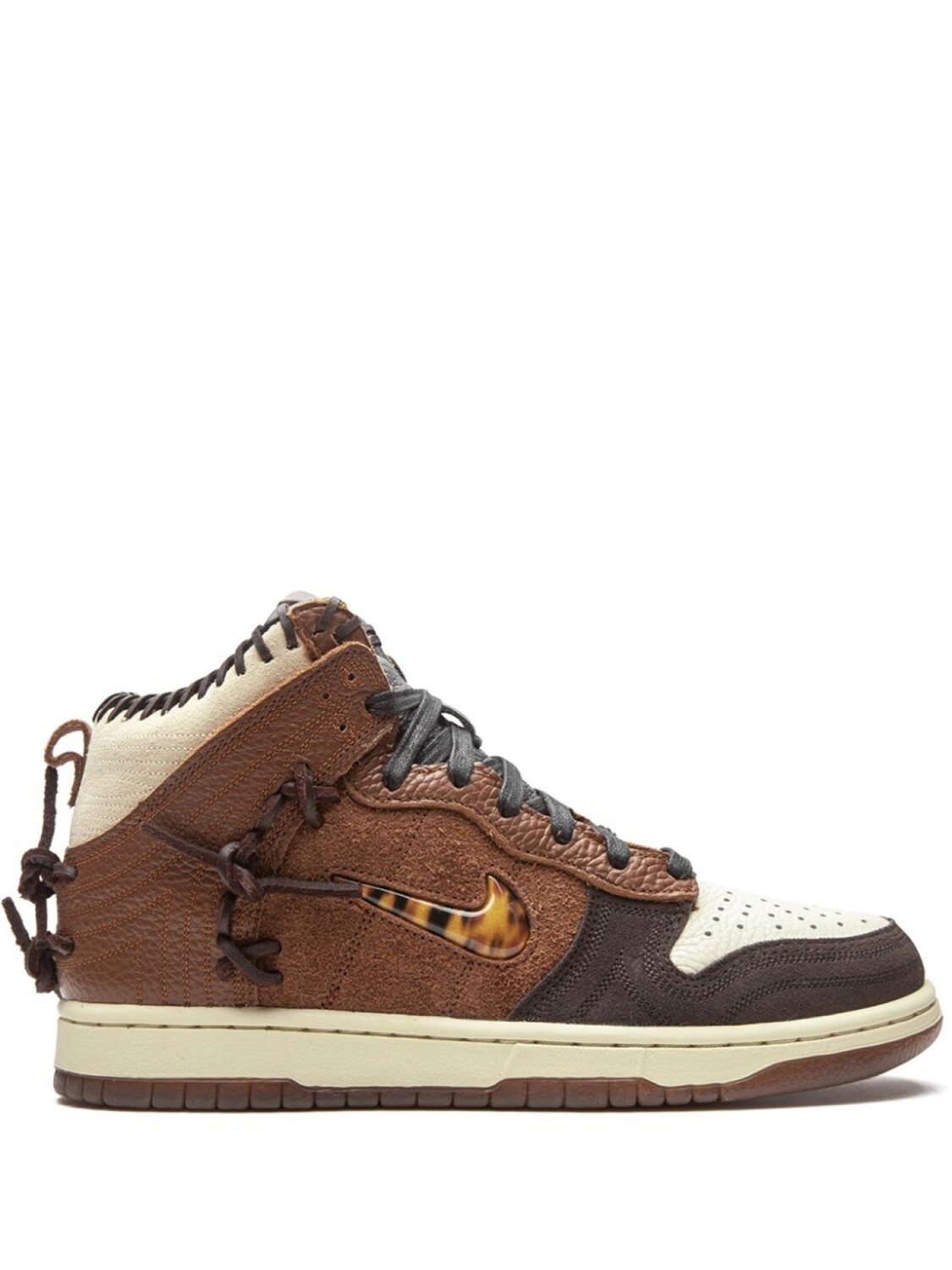 

Nike кроссовки Dunk High из коллаборации с The Bodega, коричневый