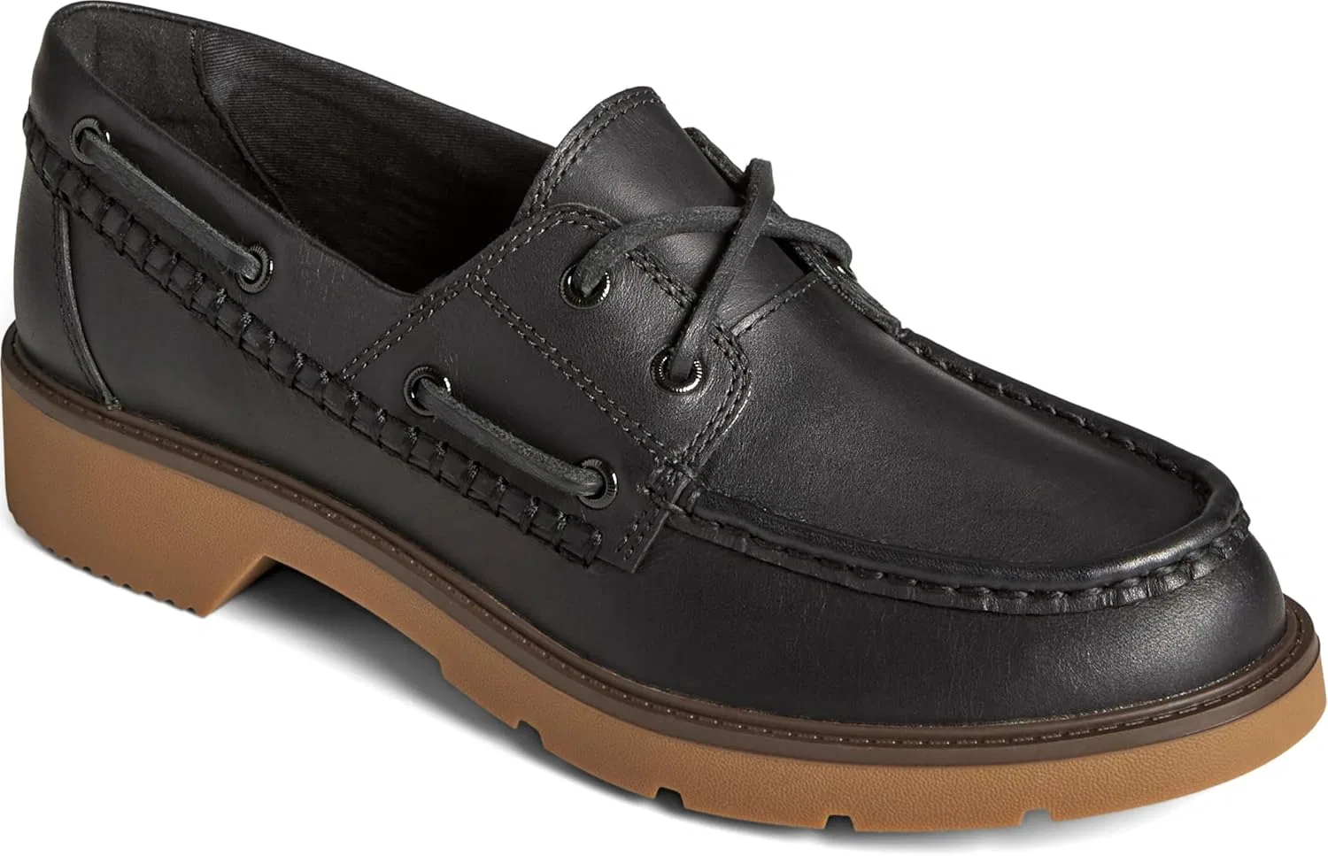 Мокасины женские Sperry, Black — фото 2