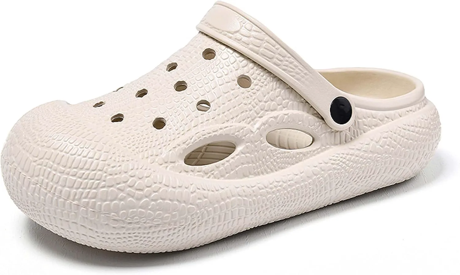 Мужские и женские сандалии для сада с толстой подошвой, спортивные сандалии, летние, с вырезами, для походов, пляжа и воды, для дома, нескользящие, повседневные шлепанцы для душа, регулируемые, универсальные сандалии и тапочки Generic, хаки