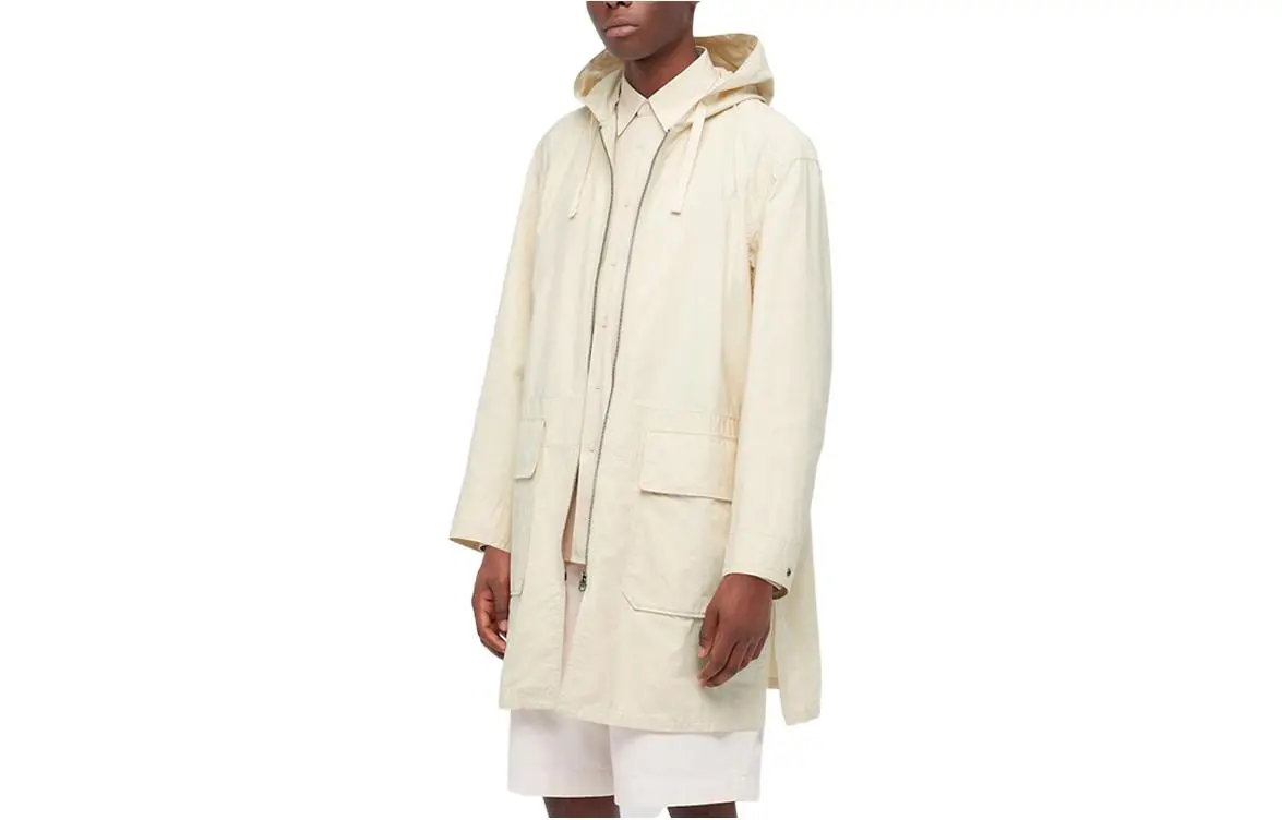 

UNIQLO Светло-бежевое пальто унисекс, Light Beige