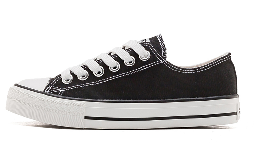 

RENBEN Прочные легкие дышащие низкие кеды унисекс черные (немного свободные), цвет Black (Slightly Oversized)