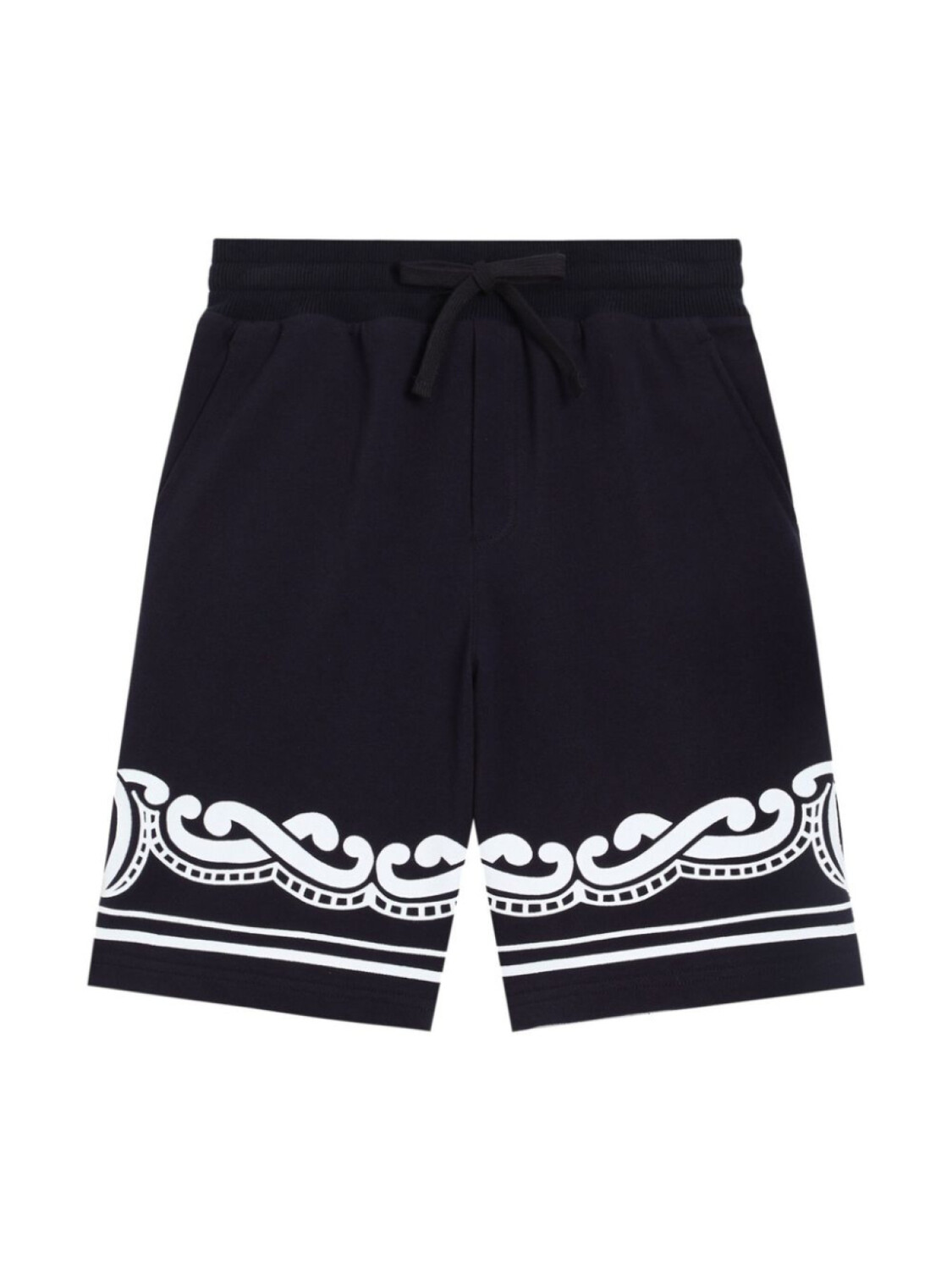 

Dolce & Gabbana Kids спортивные шорты с логотипом, синий