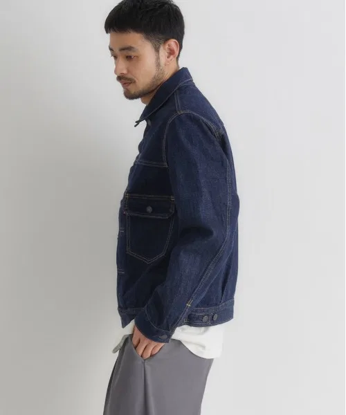 【Levi's】Куртка-тракер TYPE 2 (джинсовая куртка / цвет индиго / рабочая куртка) — фото 3