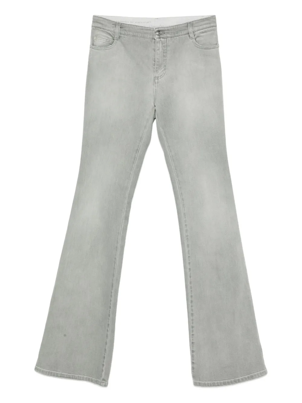 

Расклешенные джинсы Ermanno Scervino, серый