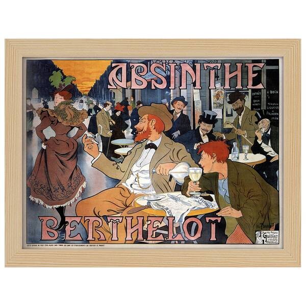

Рамка для фотографий LegendArte Poster Absinthe Berthelot цвет eiche