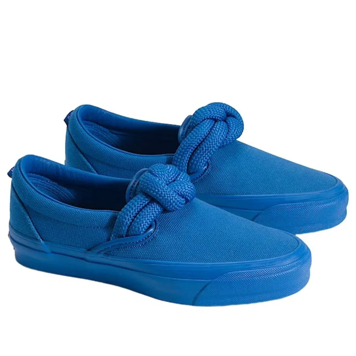 Слипоны Vans OTW Slip-On 98 Knot 'Daphne Blue White' VN000Y1DICP, синий — фото 2