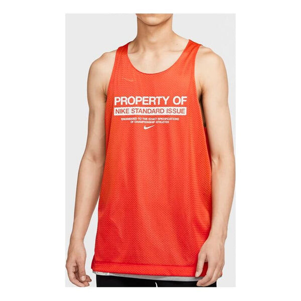 

Джерси стандартный выпуск dri fit двусторонний баскетбольный свитер для мужчин синий Nike, оранжевый