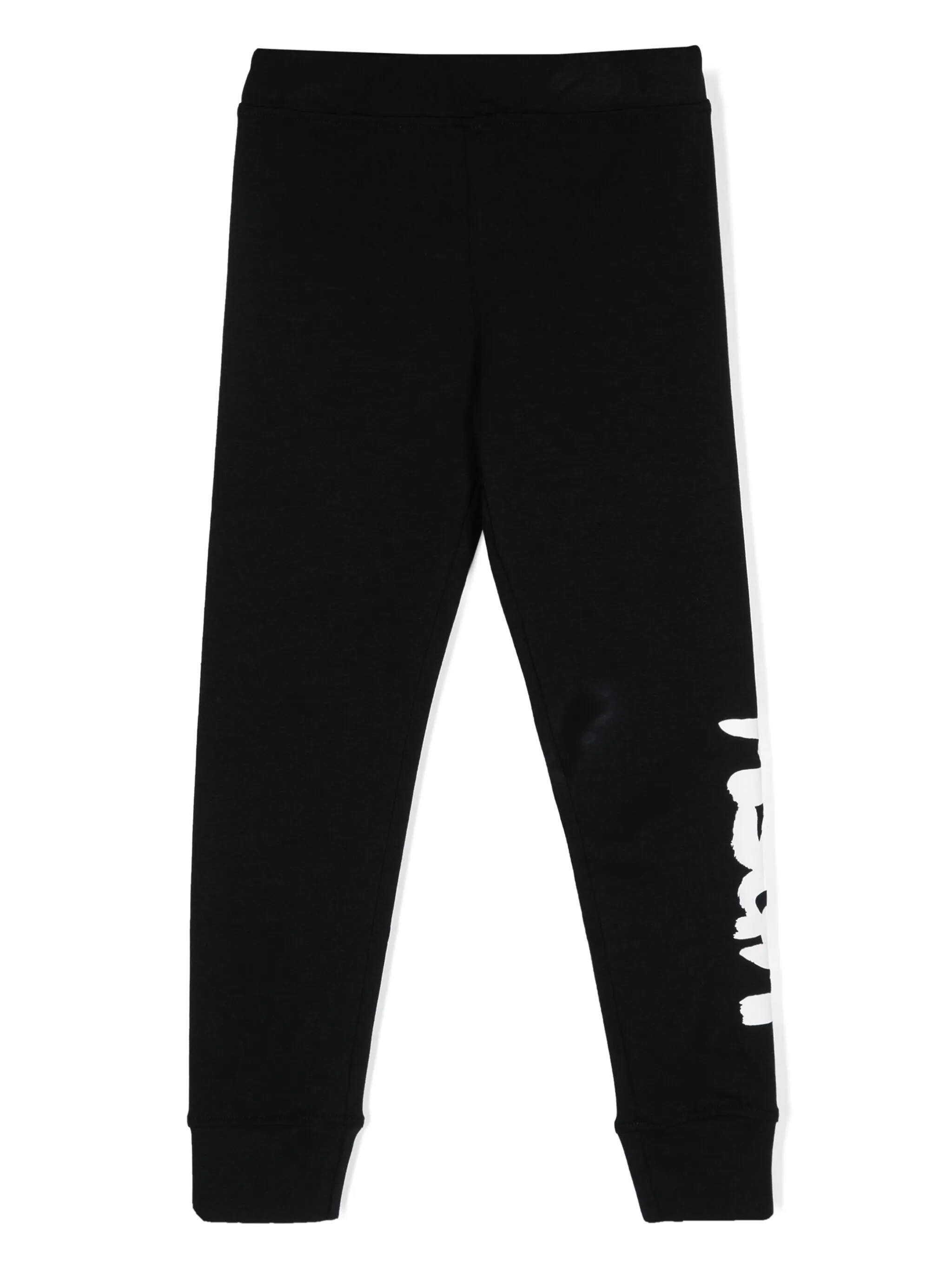 

Легинсы из джерси с логотипом Msgm Kids, черный
