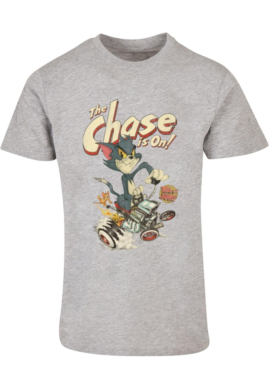 

Классическая футболка ABSOLUTE CULT Shirt Tom and Jerry - The Chase Is On, цвет grey/basalt grey
