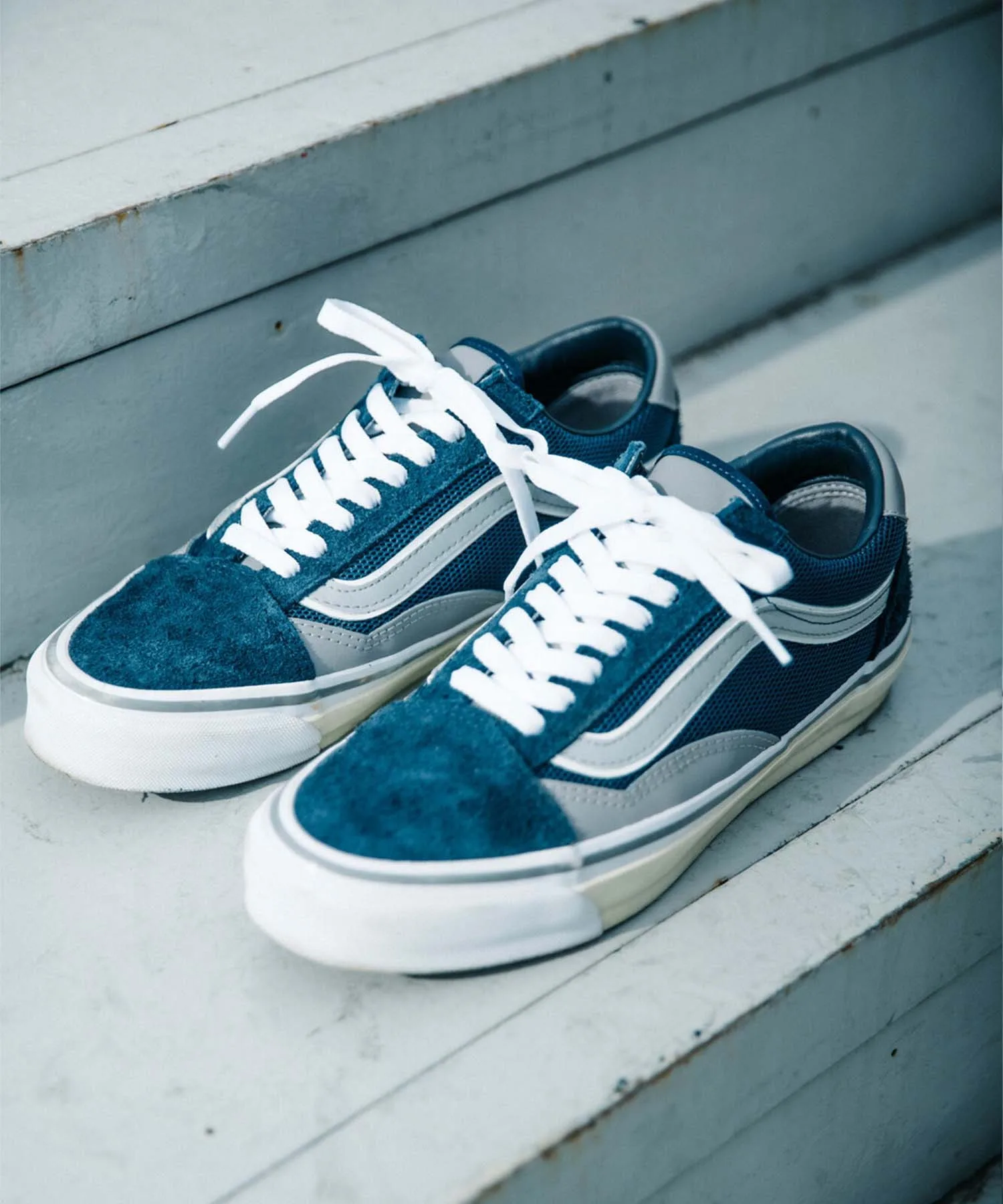 Мужские/женские кеды Old Skool 36 SP LX TDC VANS тёмно-синие