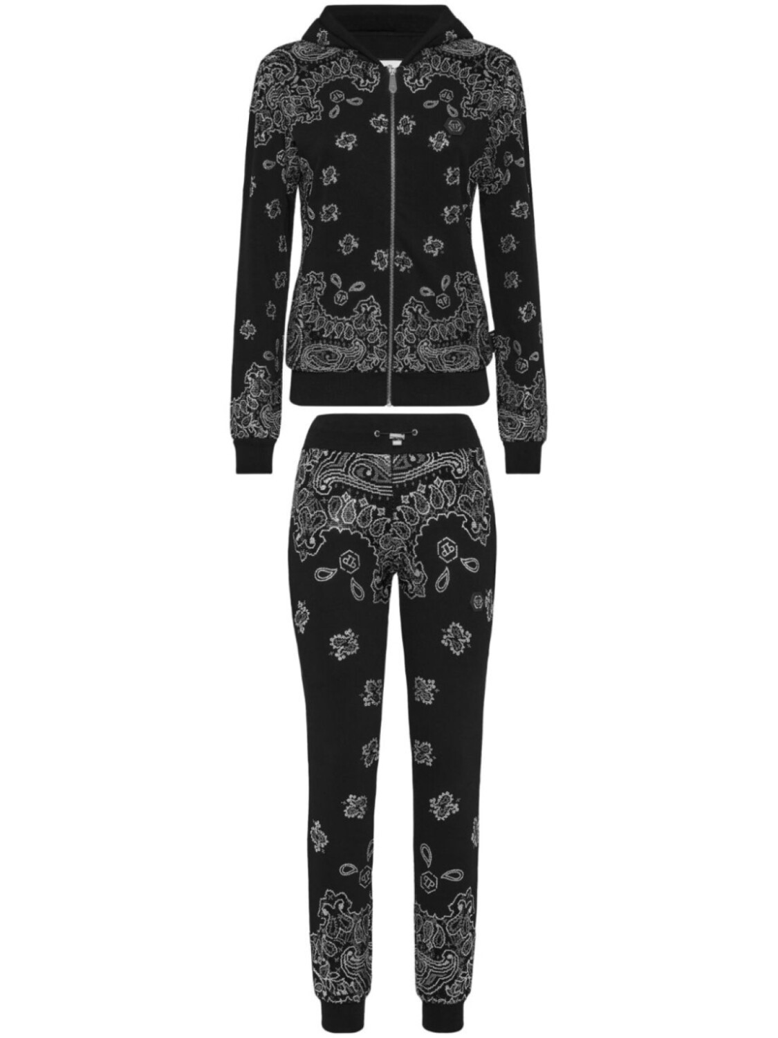 

Philipp Plein спортивный костюм с принтом пейсли, черный