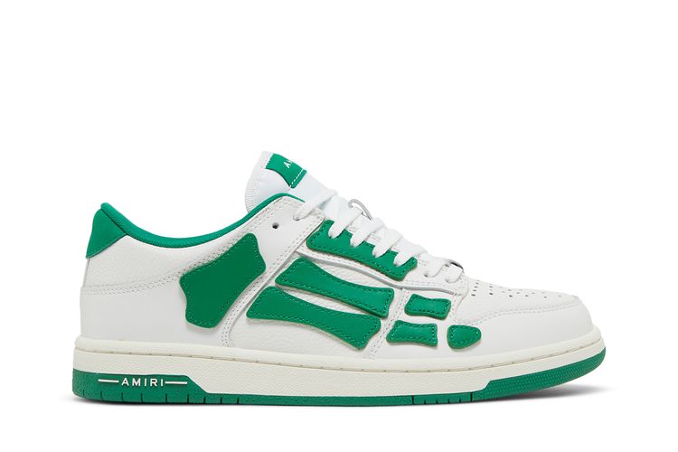 

Кроссовки Amiri Skel Top Low 'White Green', белый