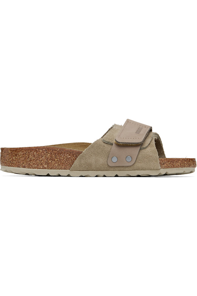Узкие сандалии Oita Birkenstock, цвет taupe