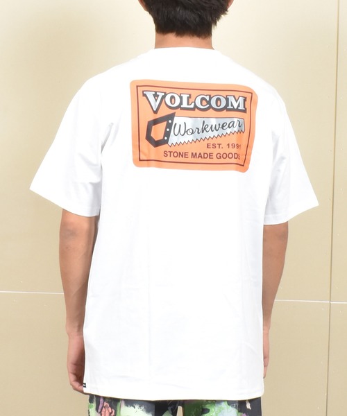 

Футболка с коротким рукавом, принт на спине VOLCOM, белый