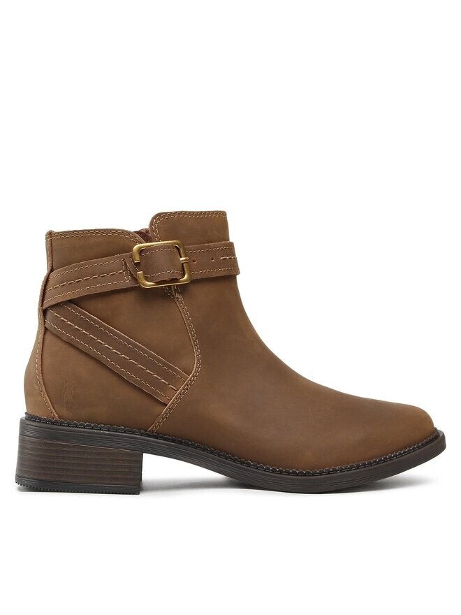 

Ботинки на плоской подошве Maye Strap Clarks, коричневый