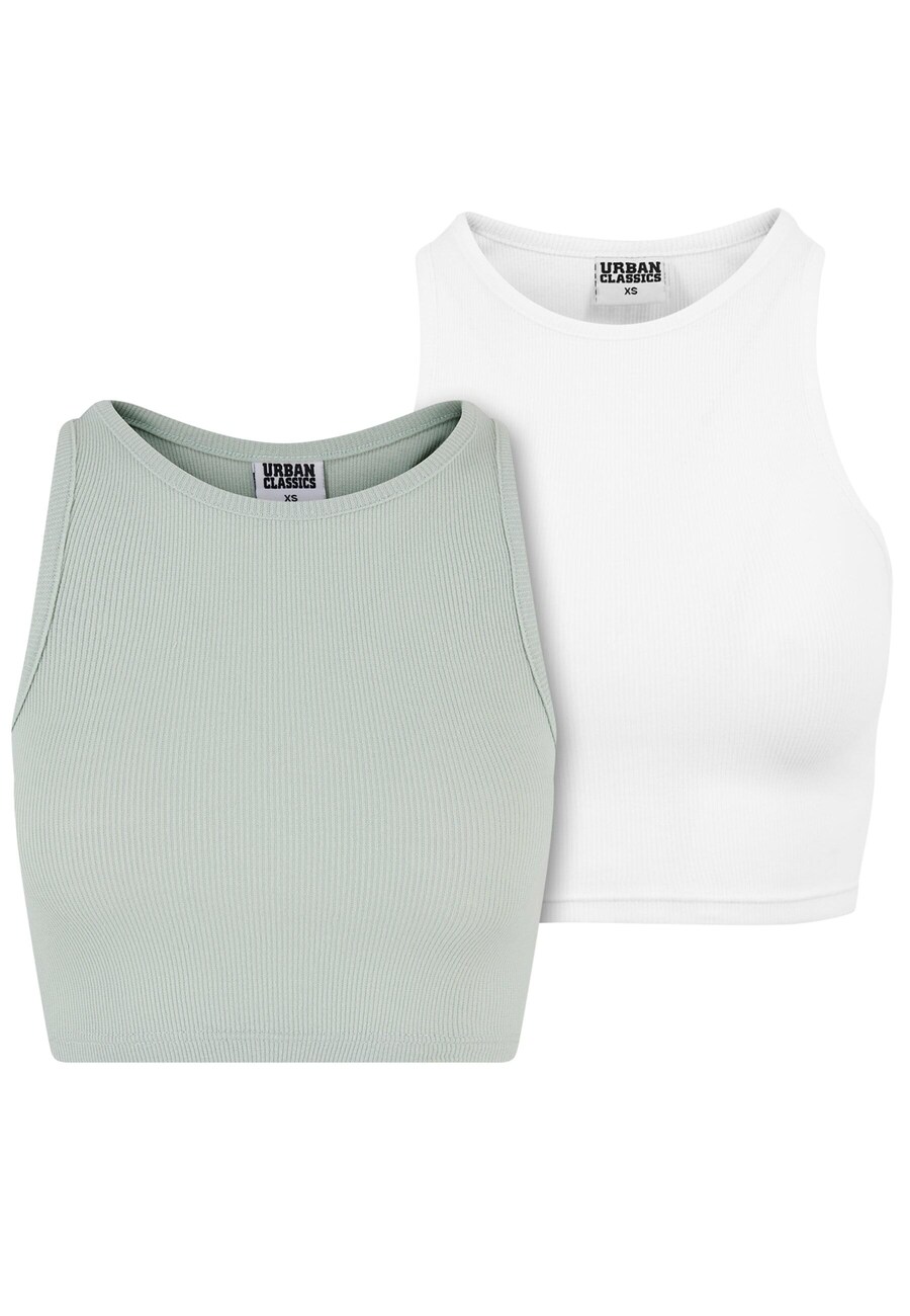 

Топ Urban Classics, цвет Khaki/White