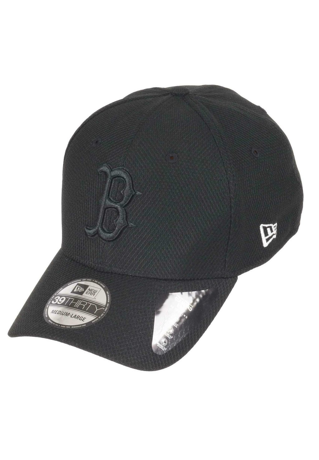 

Бейсболка BOSTON SOX MLB DIAMOND 39THIRTY STRETCH CAP New Era, черный