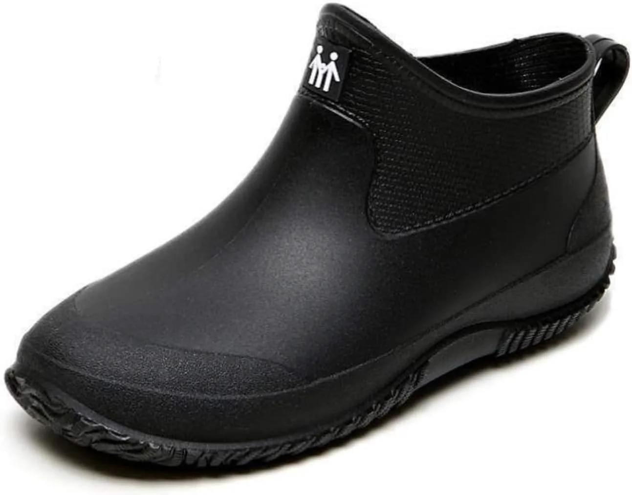 

Мужские резиновые сапоги, водонепроницаемые ботинки на щиколотку для мужчин, противоскользящие сапоги для работы на улице, рыбалки, фермерства и садоводства GBWPRBMW, черный