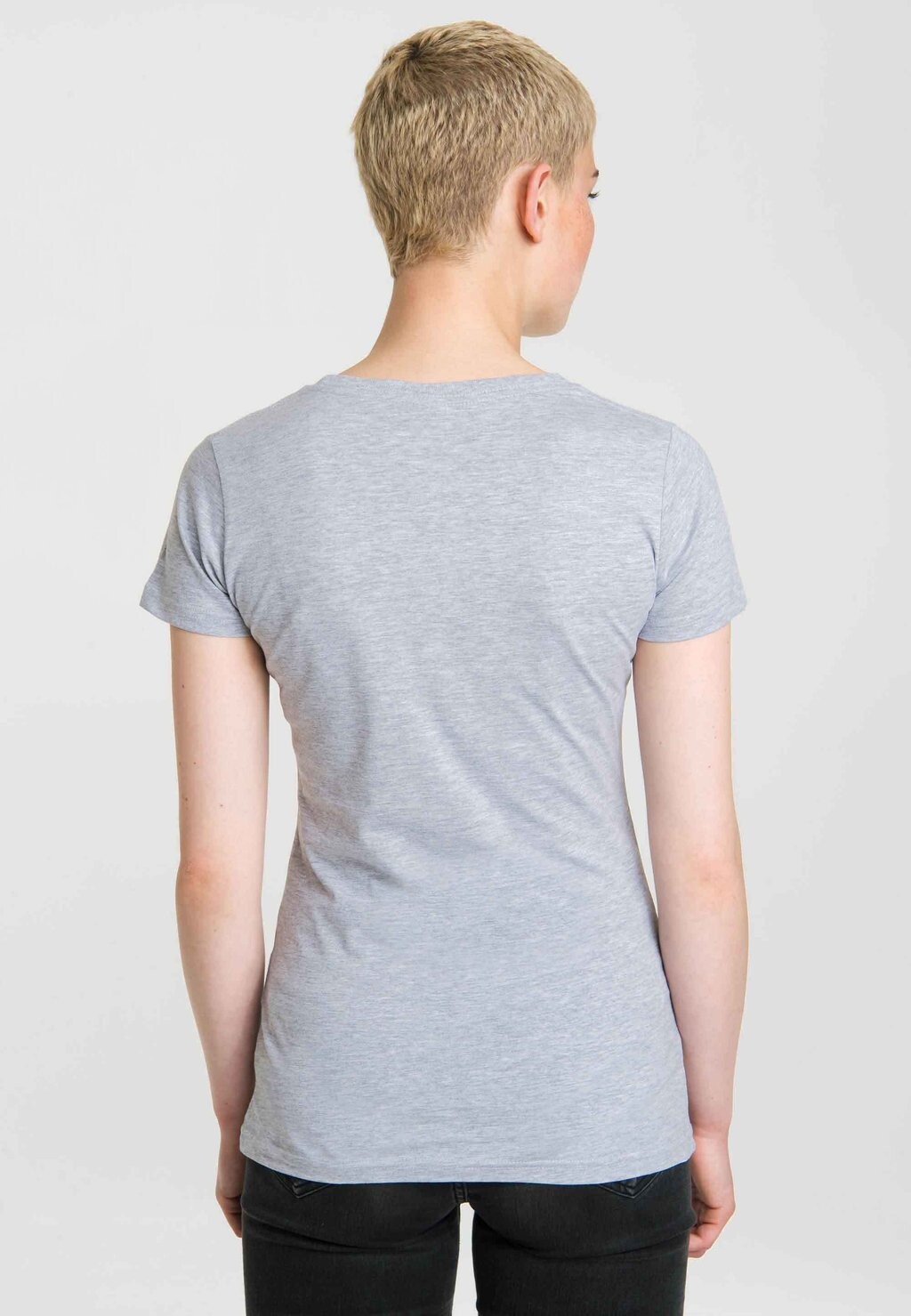 

Футболка с принтом DER KLEINE MAULWURF LOGOSHIRT, серый