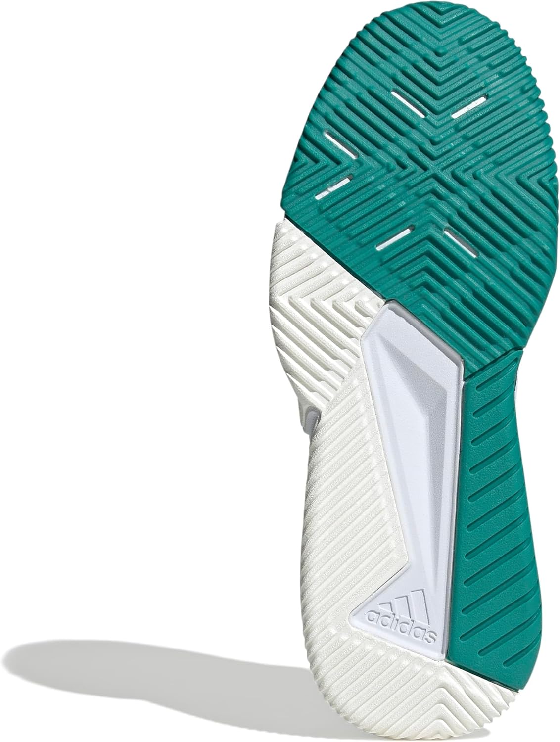 Мужские кроссовки Adidas Courtquick Padel, White/White/Aurora Ivy — фото 4